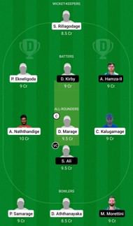 Dream11 Team for Roma CC vs Roma Capannelle - ECS Rome T10 2022 Eliminator.